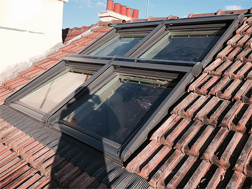 Changement de fenêtre de toit VELUX