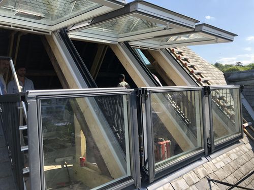 Verrière balcon Velux